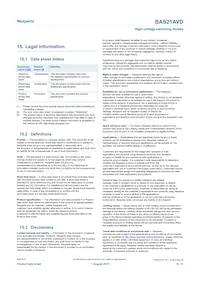 BAS21AVD Datasheet Page 9