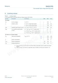 BAS21PGX Datasheet Page 3