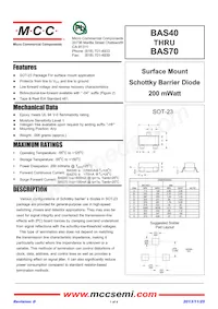 BAS40-06-TP Datasheet Copertura