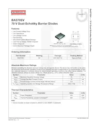 BAS70SV Datasheet Cover