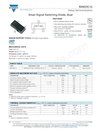 BAV23C-G3-08 Datasheet Cover