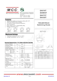 BAW56T-TP Datasheet Cover