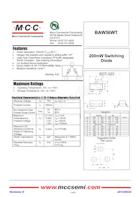 BAW56WT-TP Datasheet Cover