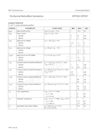 BFR30 Datasheet Page 4