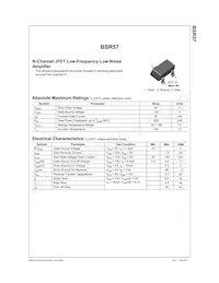 BSR57 Datasheet Pagina 2
