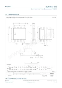 BUK7K13-60EX Datasheet Page 10