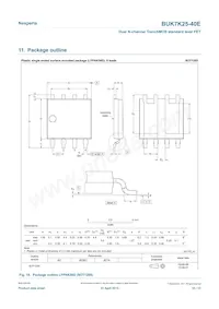 BUK7K25-40E Datasheet Page 10