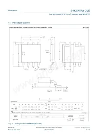 BUK7K5R1-30E Datasheet Pagina 10