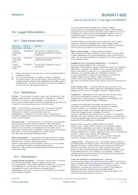 BUK9K17-60EX Datasheet Page 11