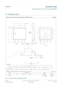 BUK9K18-40E Datasheet Page 10