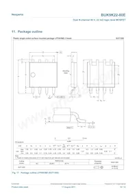 BUK9K22-80EX Datasheet Page 10