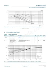 BUK9K29-100E Datasheet Page 5
