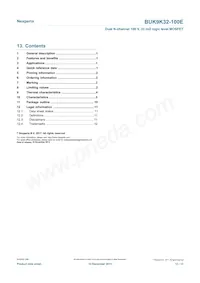 BUK9K32-100EX Datasheet Page 13