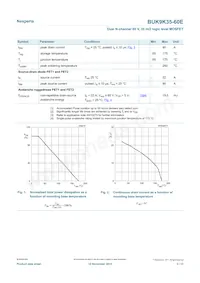 BUK9K35-60E Datasheet Page 3