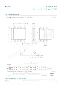 BUK9K52-60E Datasheet Page 10