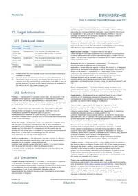 BUK9K6R2-40E Datasheet Page 11