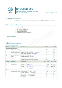 BYQ28ED-200 Datasheet Cover