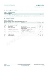 BYV34G-600 Datasheet Page 2