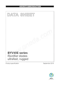 BYV40E-150數據表 封面