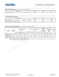 BZT52C16LPQ-7 Datasheet Pagina 2