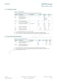 BZT52H-C3V9 Datasheet Page 3