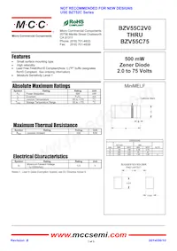 BZV55C8V2-TP Datasheet Copertura