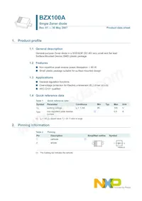 BZX100A Datasheet Pagina 2