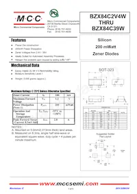 BZX84C15W-TP Datenblatt Cover