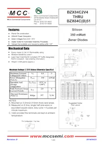 BZX84C24-TP Datasheet Cover