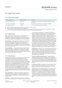 BZX84W-B9V1X Datasheet Page 12
