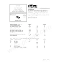 CMKD6001 TR Datasheet Cover