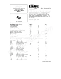 CMXDM7002A TR Datasheet Cover
