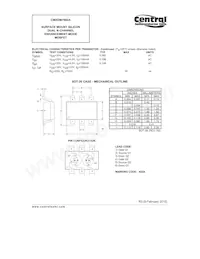 CMXDM7002A TR Datasheet Page 2