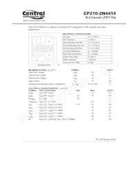 CP210-2N4416-CT20 Datasheet Cover