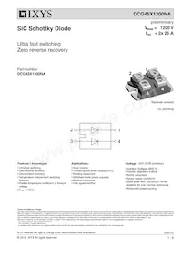 DCG45X1200NA Datasheet Cover