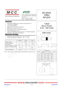 DFLZ10-TP Datasheet Cover