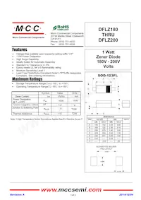 DFLZ180-TP Datasheet Cover