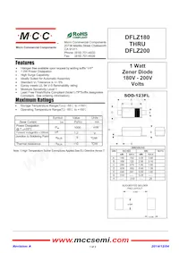 DFLZ180-TP 데이터 시트 표지