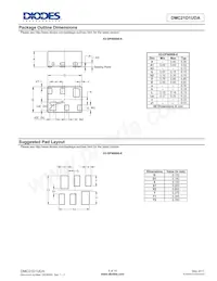 DMC21D1UDA-7B Datasheet Pagina 9