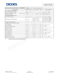 DMC2710UDW-7 Datasheet Pagina 3