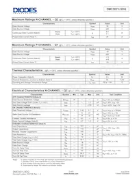 DMC3021LSDQ-13 Datenblatt Seite 2