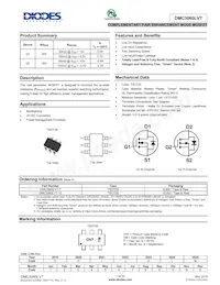 DMC3060LVT-7 Datasheet Cover