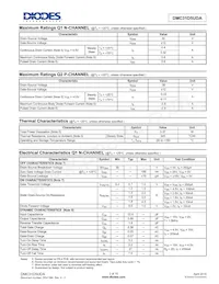 DMC31D5UDA-7B Datasheet Pagina 2