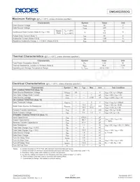 DMG4822SSDQ-13 Datasheet Page 2