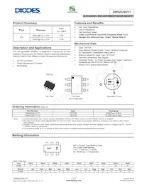 DMN2029UVT-7 Datasheet Cover