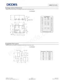 DMN21D1UDA-7B Datasheet Pagina 6