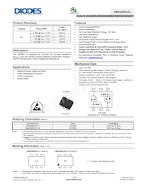 DMN2990UDJ-7 Datasheet Cover