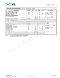 DMN3401LDW-7 Datasheet Page 3