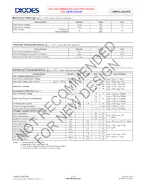 DMN5L06DWK-7 Datasheet Page 2