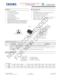 DMN5L06DWK-7-01 Datasheet Cover